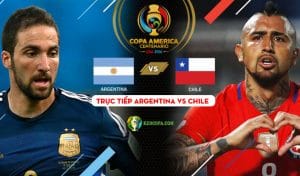 link xem trực tiếp bóng đá trận argentina vs chile
