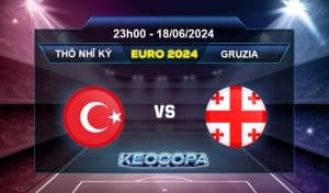 Soi kèo Thổ Nhĩ Kỳ vs Gruzia